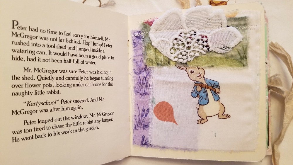 Little Book About Peter Rabbit Journal Handmade