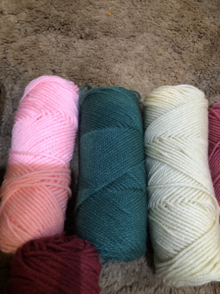 Lot Of Crochet Thread