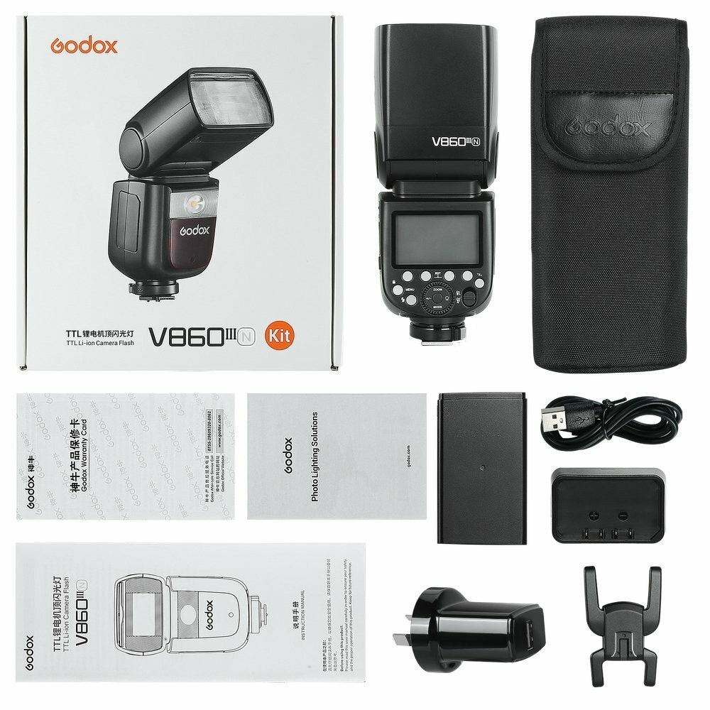 Godox V860III-N Camera Flash for Nikon Camera Flash Speedlight Speedlite Light