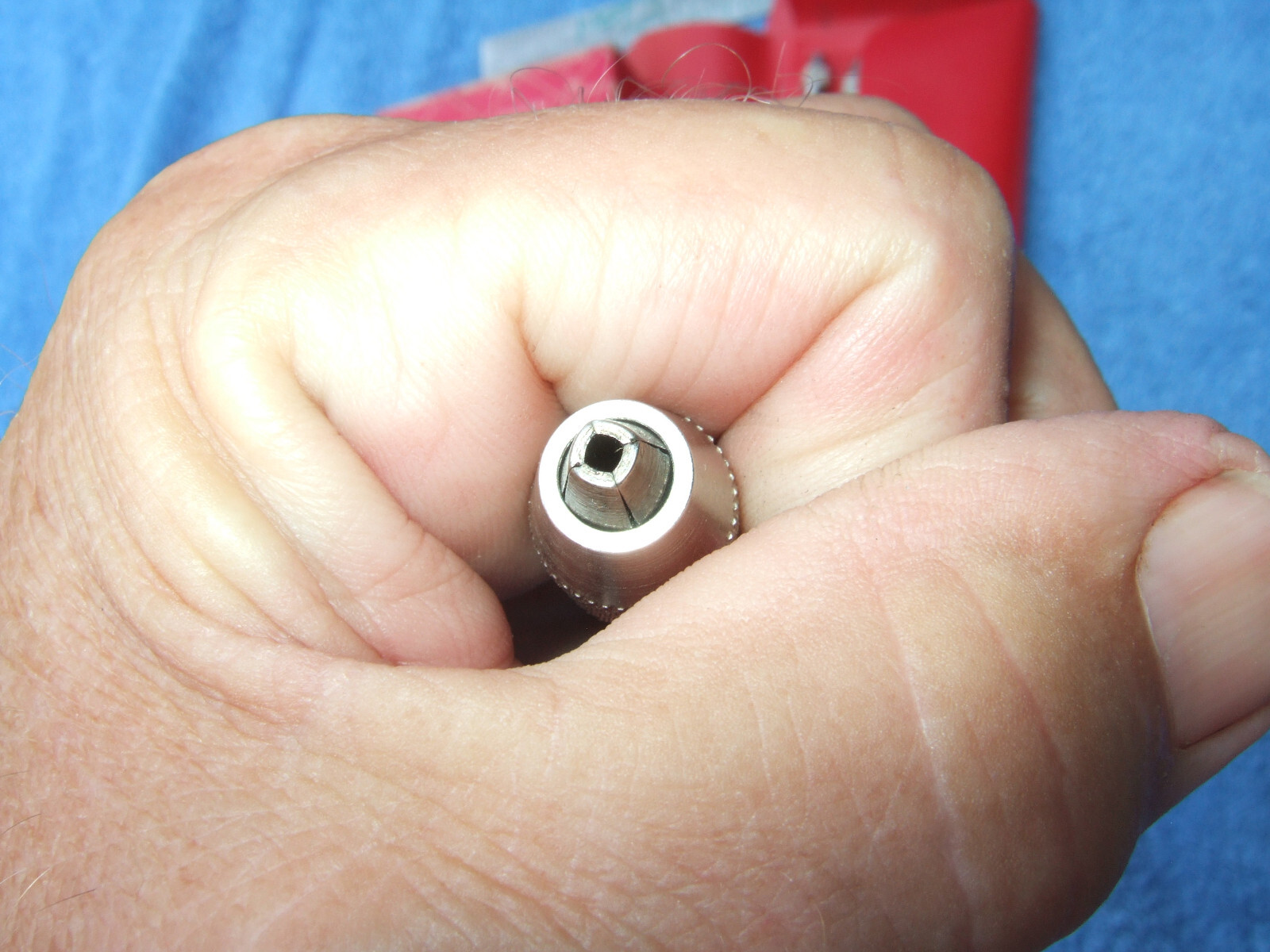 Starrett No S166 Pin Vise Set Vintage USA Octagonal Handle MACHINIST TOOLMAKER 2