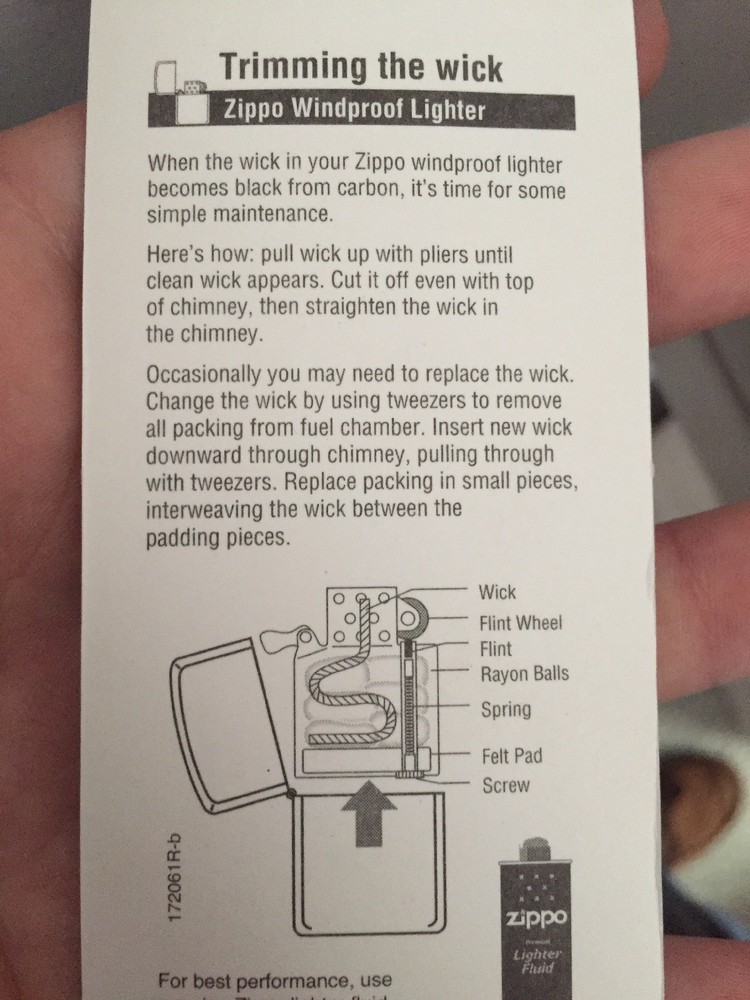 Zippo Genuine Wicks
