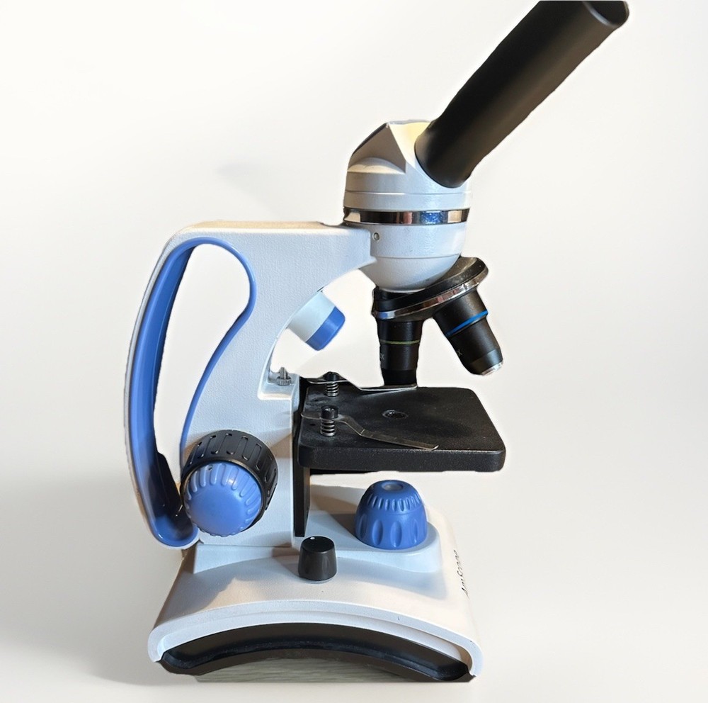 AmScope M150C Student Compound Monocular Microscope Working 40-1000x Strength!