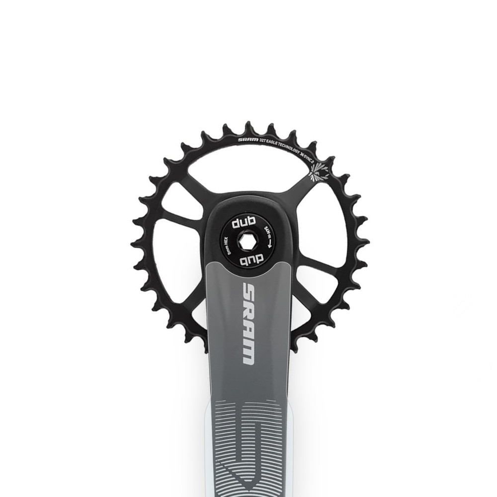 SRAM SX Eagle DUB Crank Arm Protection Set | Shield Clear Vinyl Protector