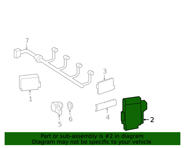 Genuine Blind Spot Detection System Warning Sensor Bracket 166-885-55-14