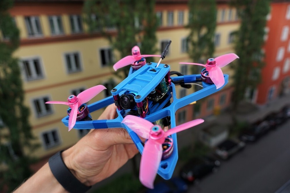 The Asterix 3D Printed 3 inch FPV Drone Frame by Dave_C_FPV