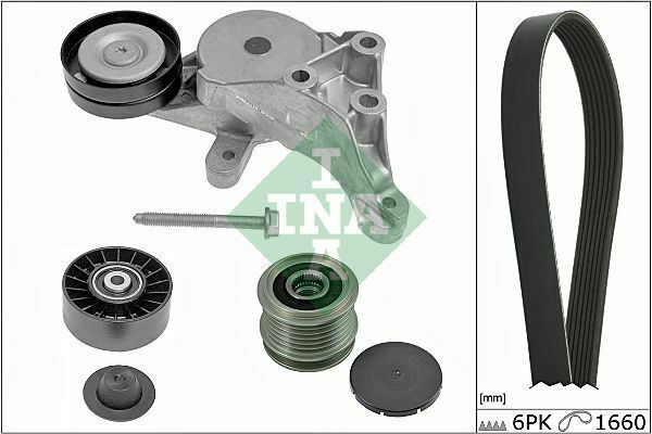 529013510 SERVICE KIT AUXILIARY ORGANS FOR VW GOLF IV (1J1) 1.9 SDI MOT AGP
