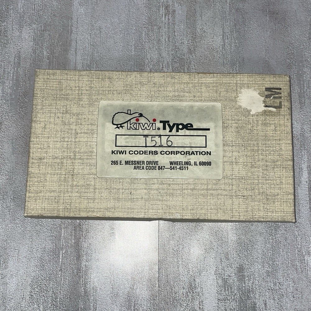 Used KIWI TYPE FONT CODERS CODER PACK TYPE T516,WHEELING, IL