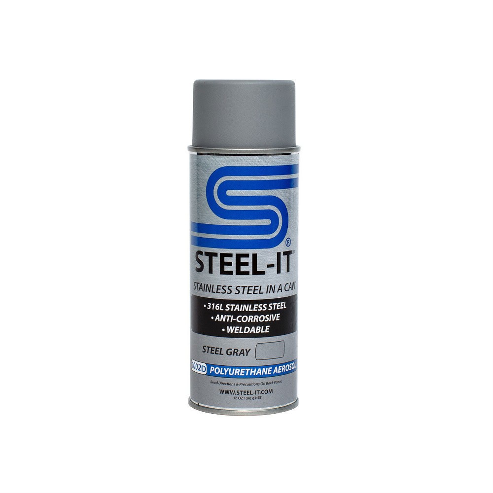 STEEL-IT Gray Polyurethane 1002D (12oz Spray Can)