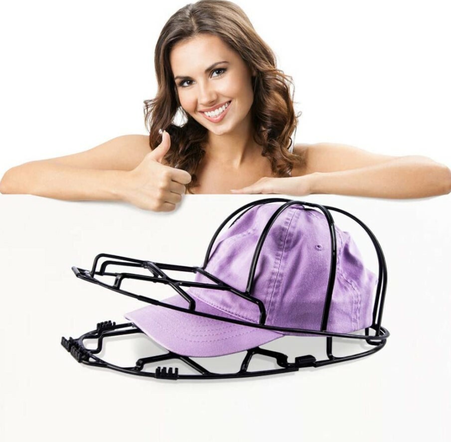 Baseball Hat Washer for Washing Machine Cap Washer Frame Cage Hat Cleaner 2 Pack