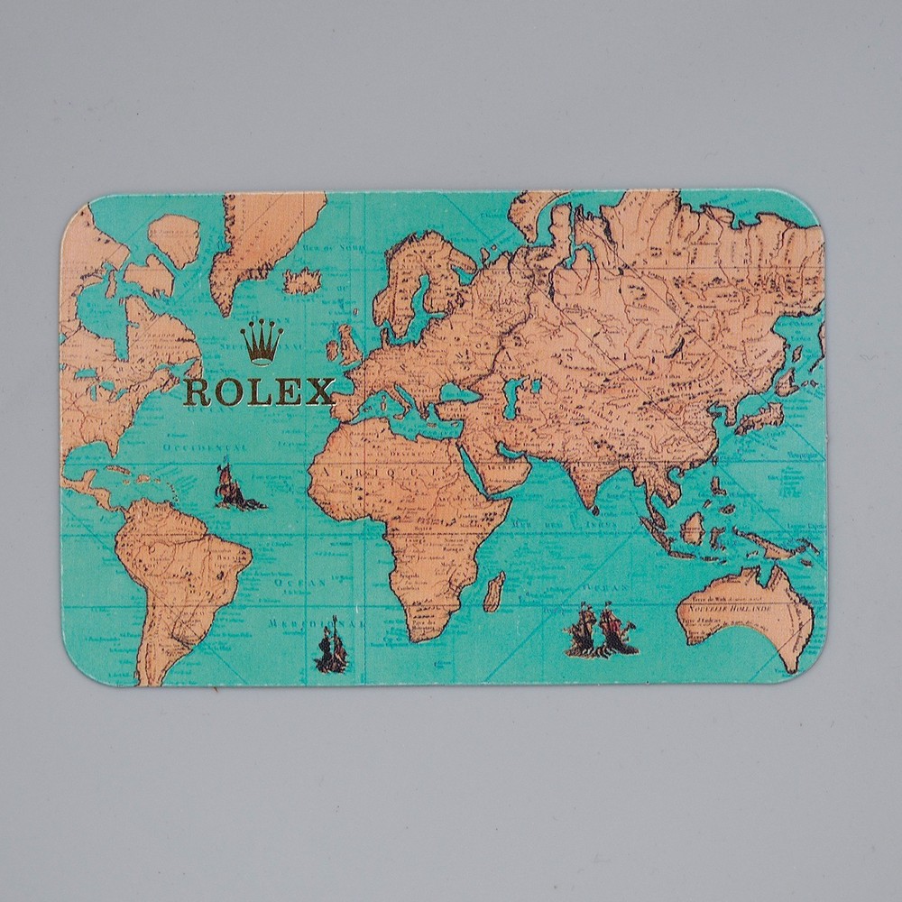 Rolex 1999 - 2000 calendar card