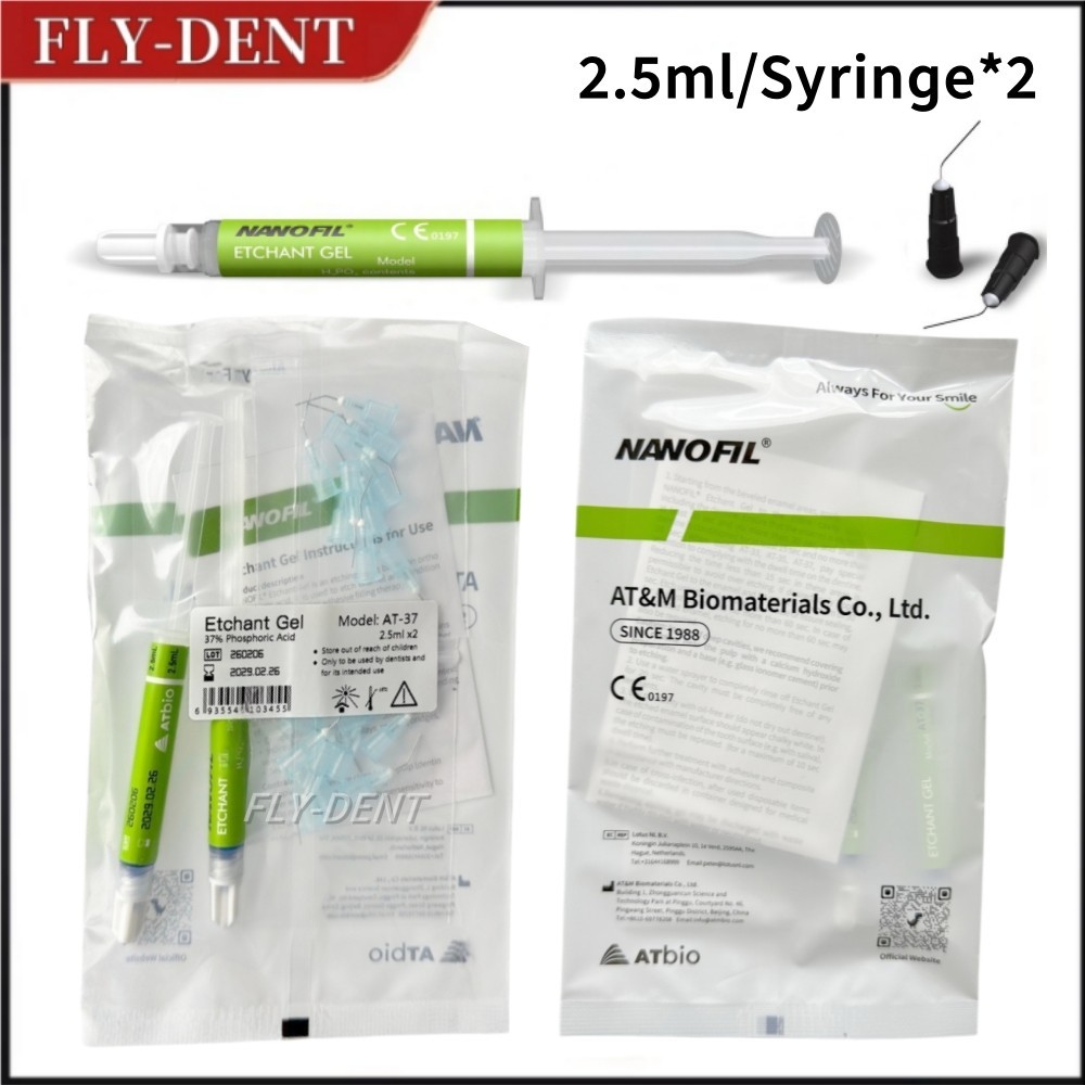 Dental Etching Gel 37% Phosphoric Acid Etchant Teeth Adhesive Etching Agent