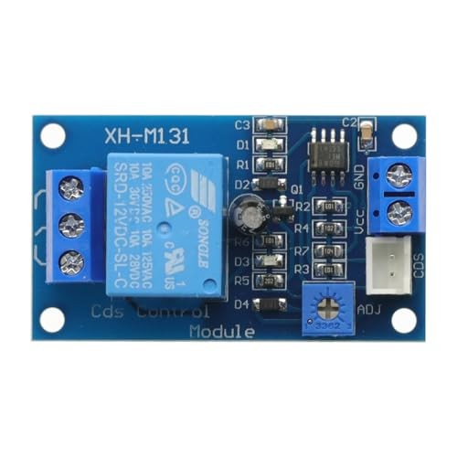 2PCS DC 12V Light Control Switch Photoresistor Relay Module Detection Sensor