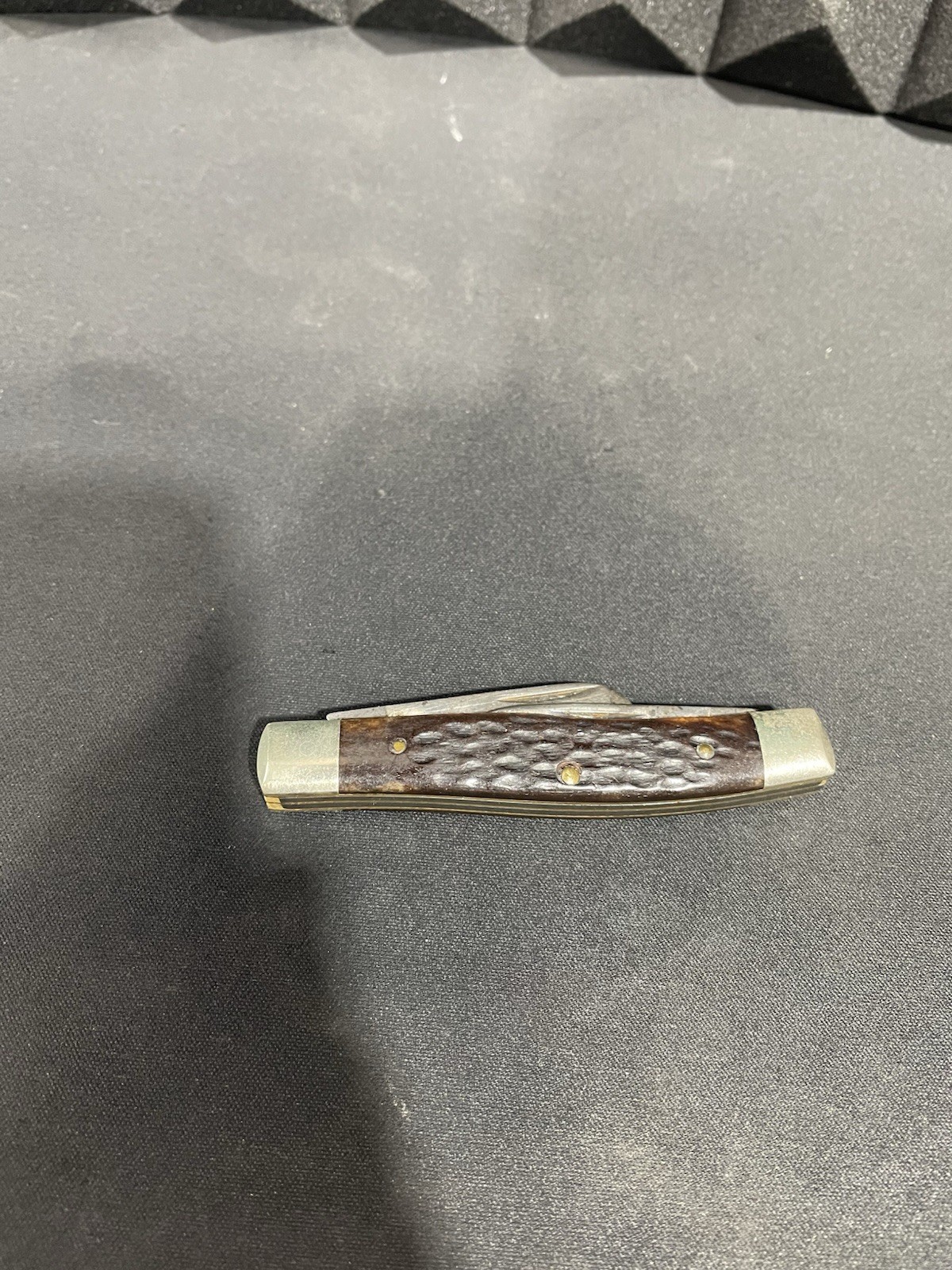 Vintage Case XX 6332 Stockman Pocket Knife Bone Handle 2 Dot 1978