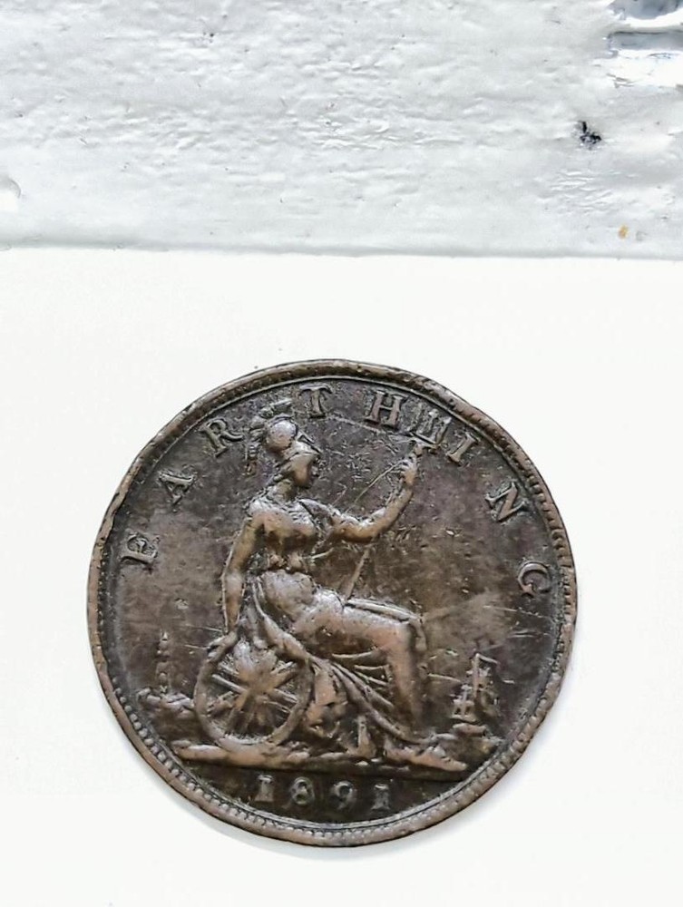 1891 - FARTHING - GREAT BRITAIN - 15U