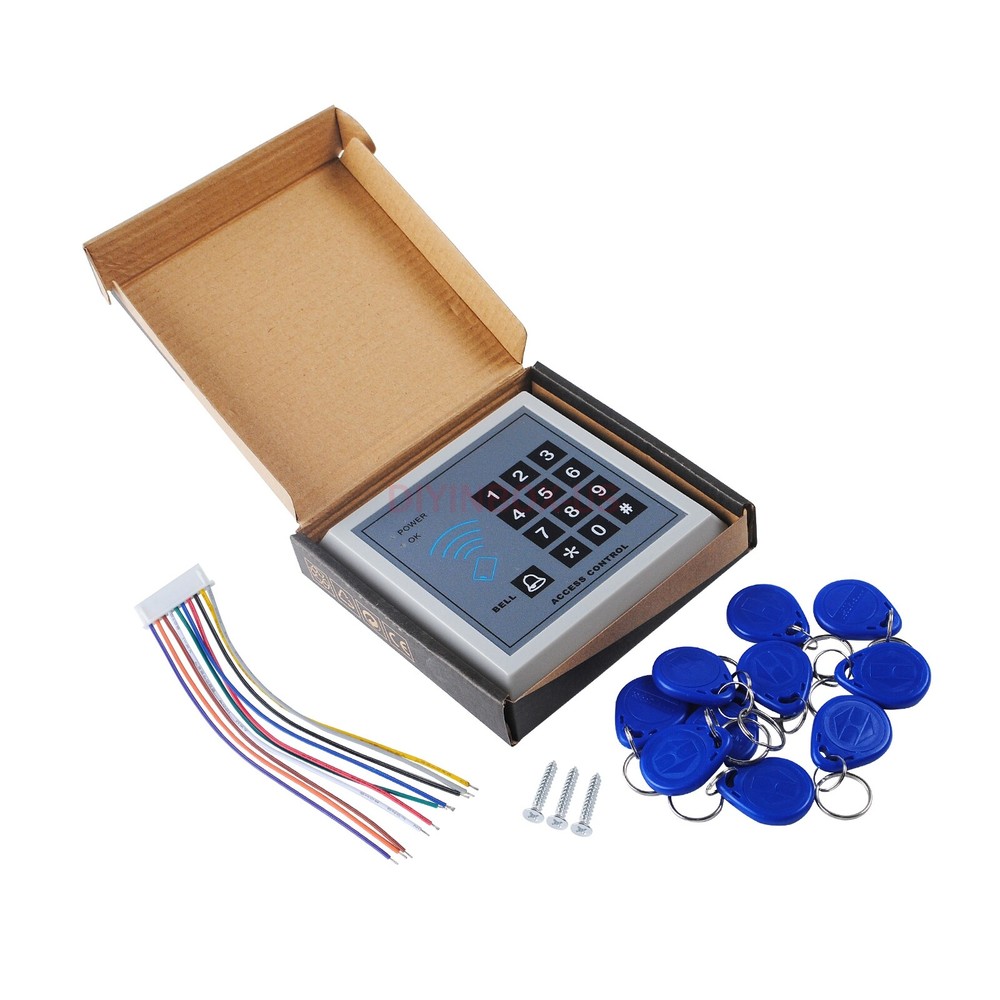 RFID Door Entry Security Access Control System Kit Set Magnetic Electronic Lock