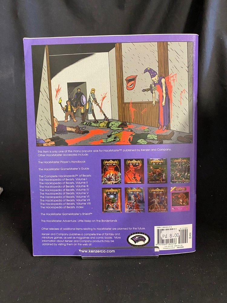 HackMaster RPG : Quest for the Unknown (Kenzer & Co, 2002, EX)