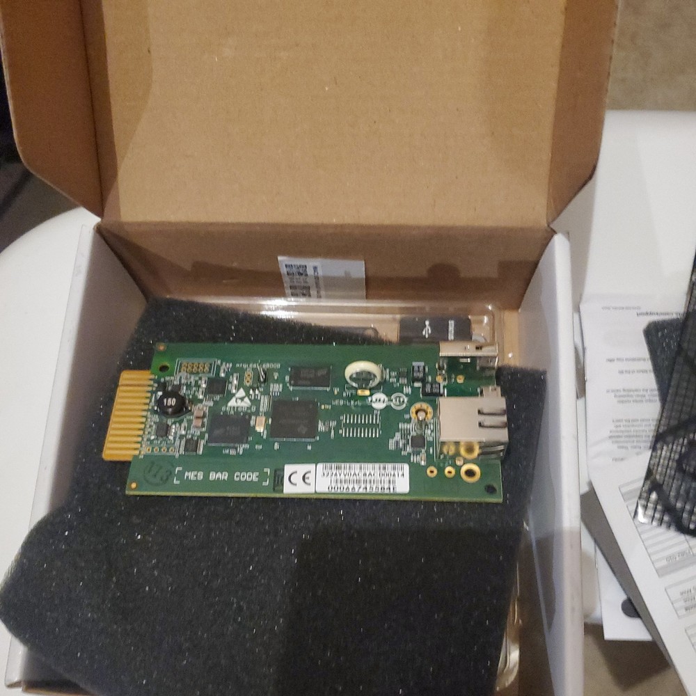 SNMP WEB MANAGEMENT ACCESSORY CARD Web Card LXE (AG-06E5)