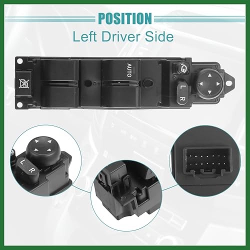 Front Left Driver Side Power Window Switch Fit for Mazda 2 M2 2007-2013