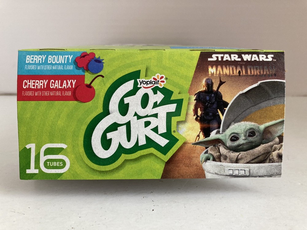 Yoplait Go Gurt Star Wars: The Mandalorian Box (Empty)
