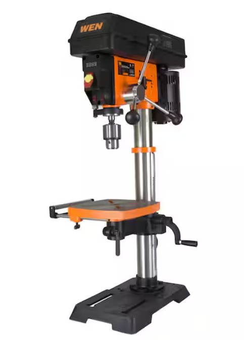 12-Inch Benchtop Cast Iron Drill Press 6. 2A Variable Speed W/ LED Work Light