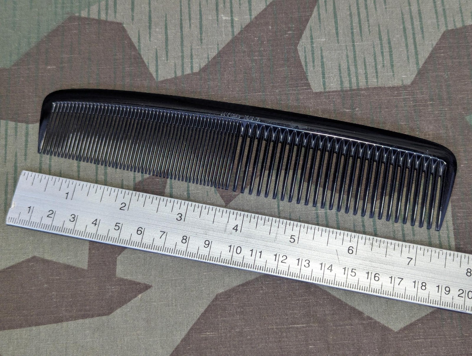 Vintage 1930s 1940s German Primus Garantie Gummi Comb Hair WWII NOS Deadstock