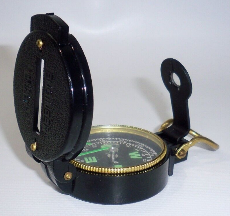 Vintage Stansales Engineer Lensatic Compass #550