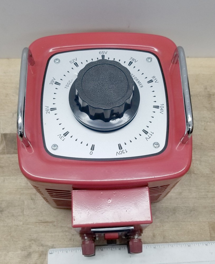 30 Amp Variac Transformer 3000VA 0-130V Enclosed Adjustable (READ)