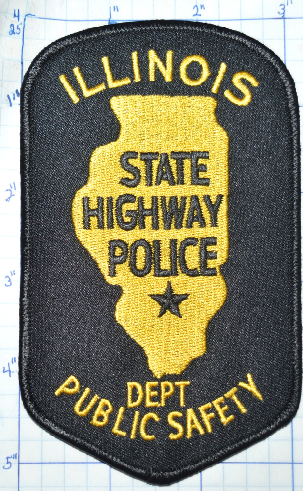 ILLINOIS STATE POLICE TROOPER PUBLIC SAFETY PATCH