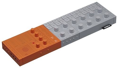 YAMAHA SEQTRAK Orange Sampler Synthesizer