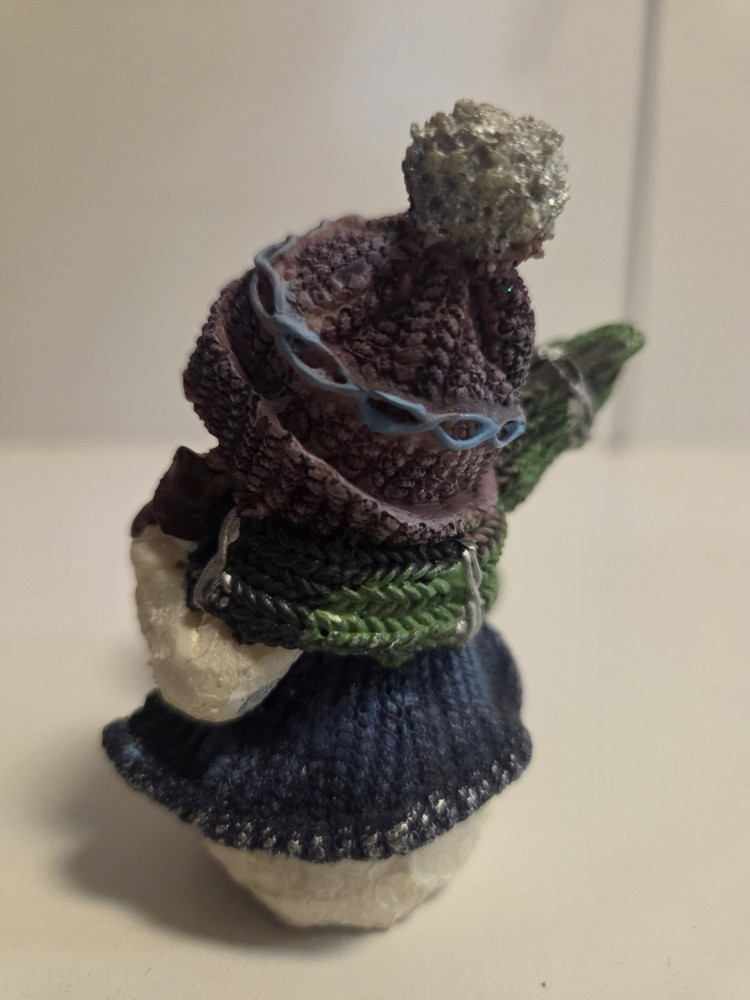 Mini snowglobe , Snowman with a Christmas tree