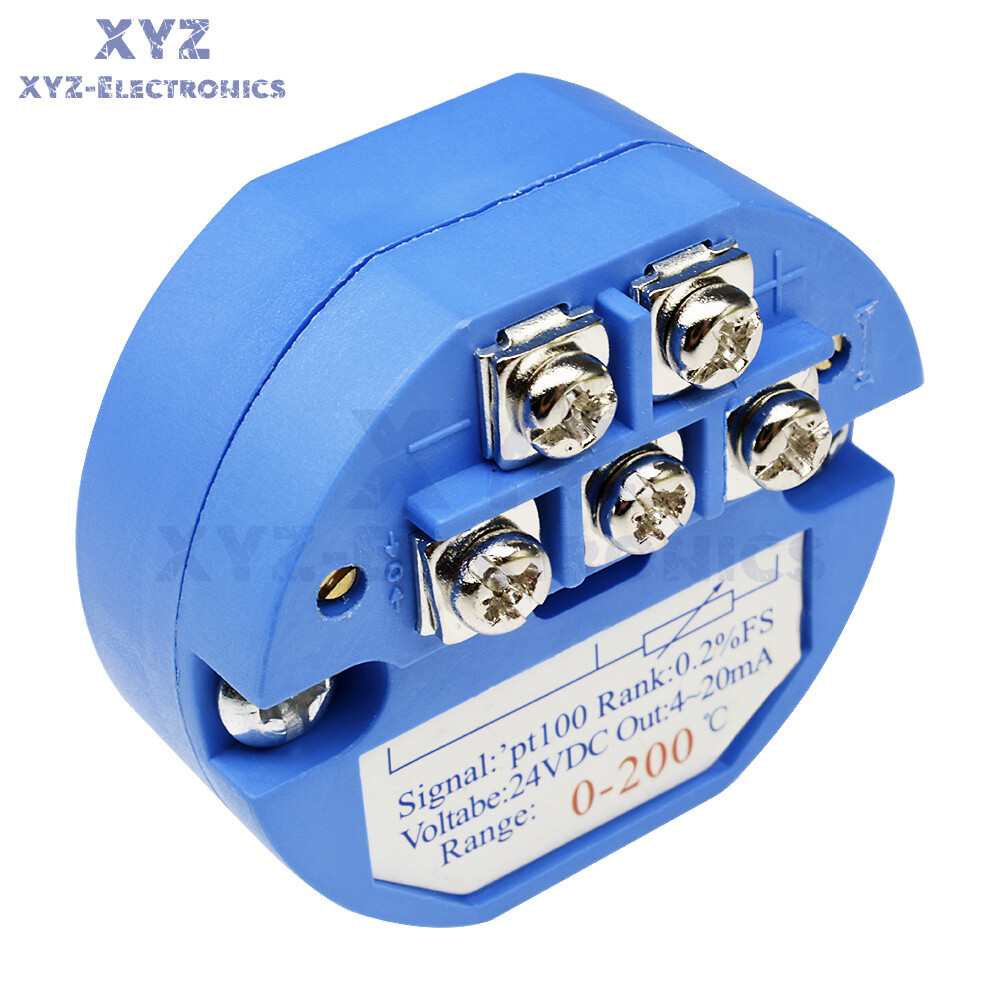 4-20MA 0-10V Temperature Sensor Transmitter Module PT100 Transmitter Module