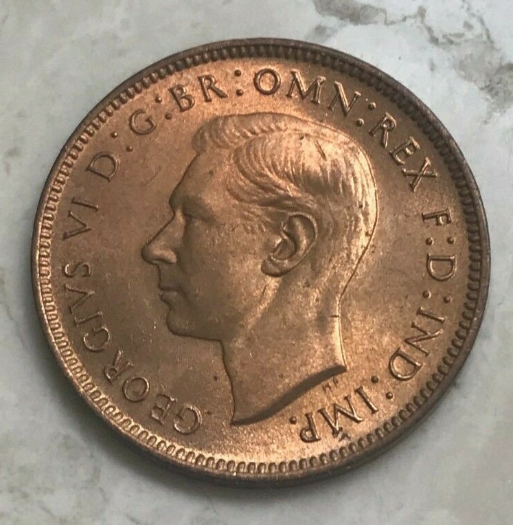 1948 Great Britain 1 One Farthing