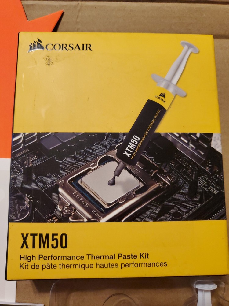 Corsair XTM50 High Performance Thermal Compound Paste | Ultra-Low Thermal Imp...