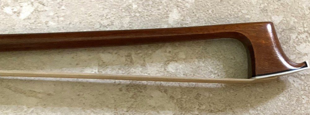Very fine NEW 4/4 silver mounted violin bow PECCATTE copy
