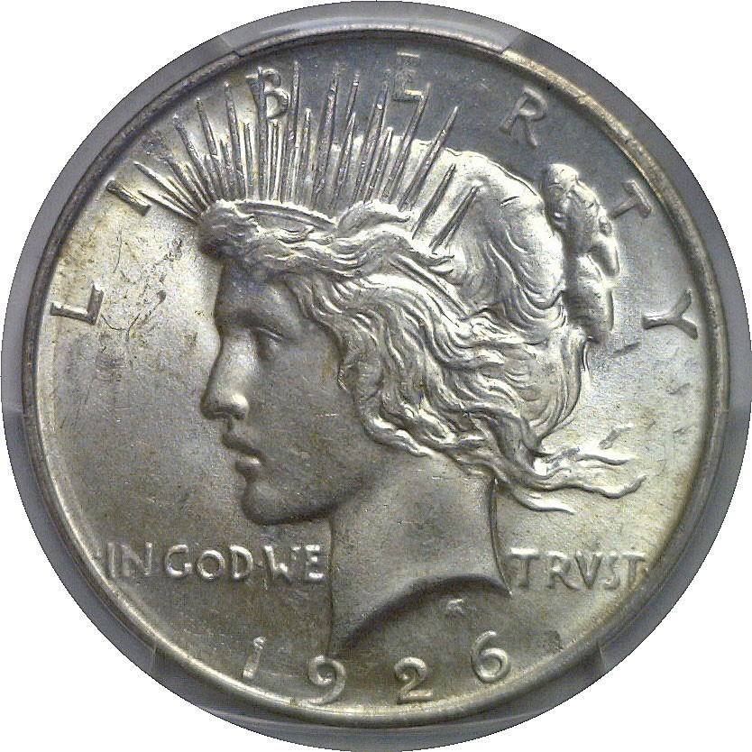 1926-D Peace Dollar PCGS MS-63