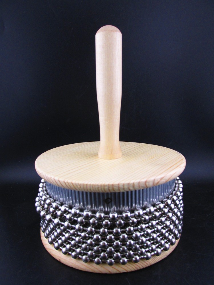 Wooden Cabasa Percussion Instrument
