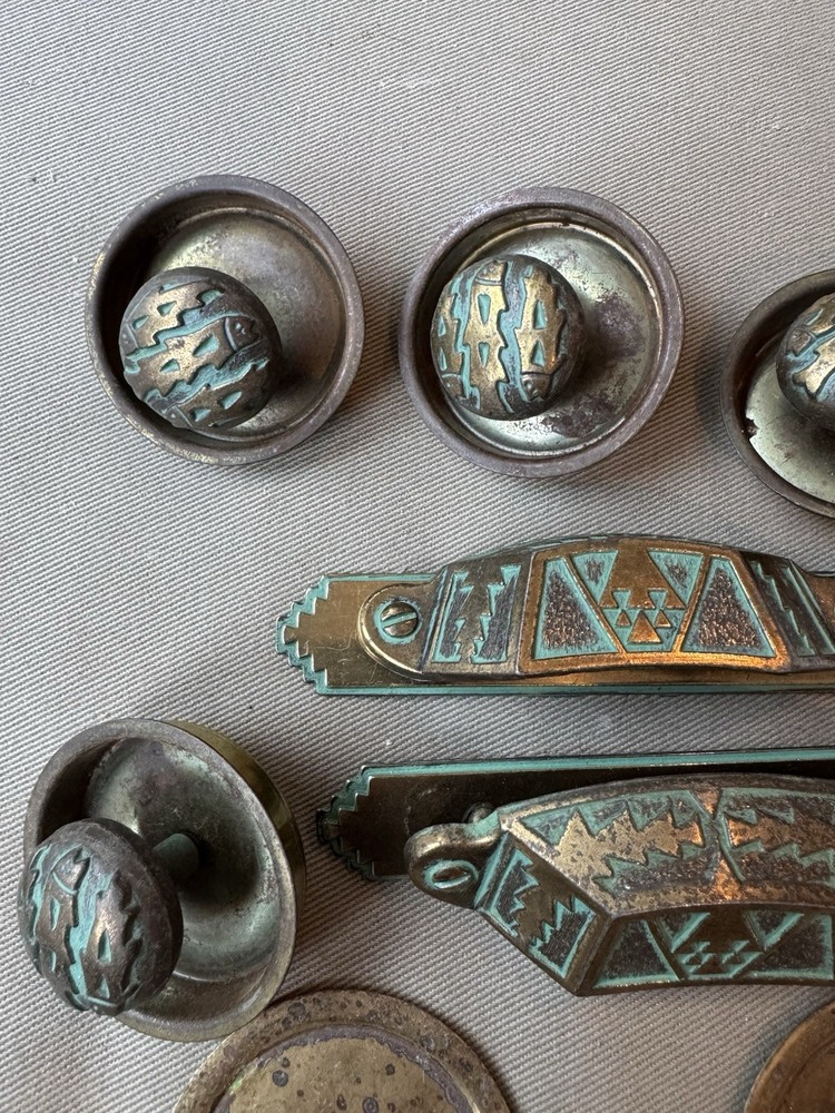 Lot of Brass Dresser Pulls and Knobs
