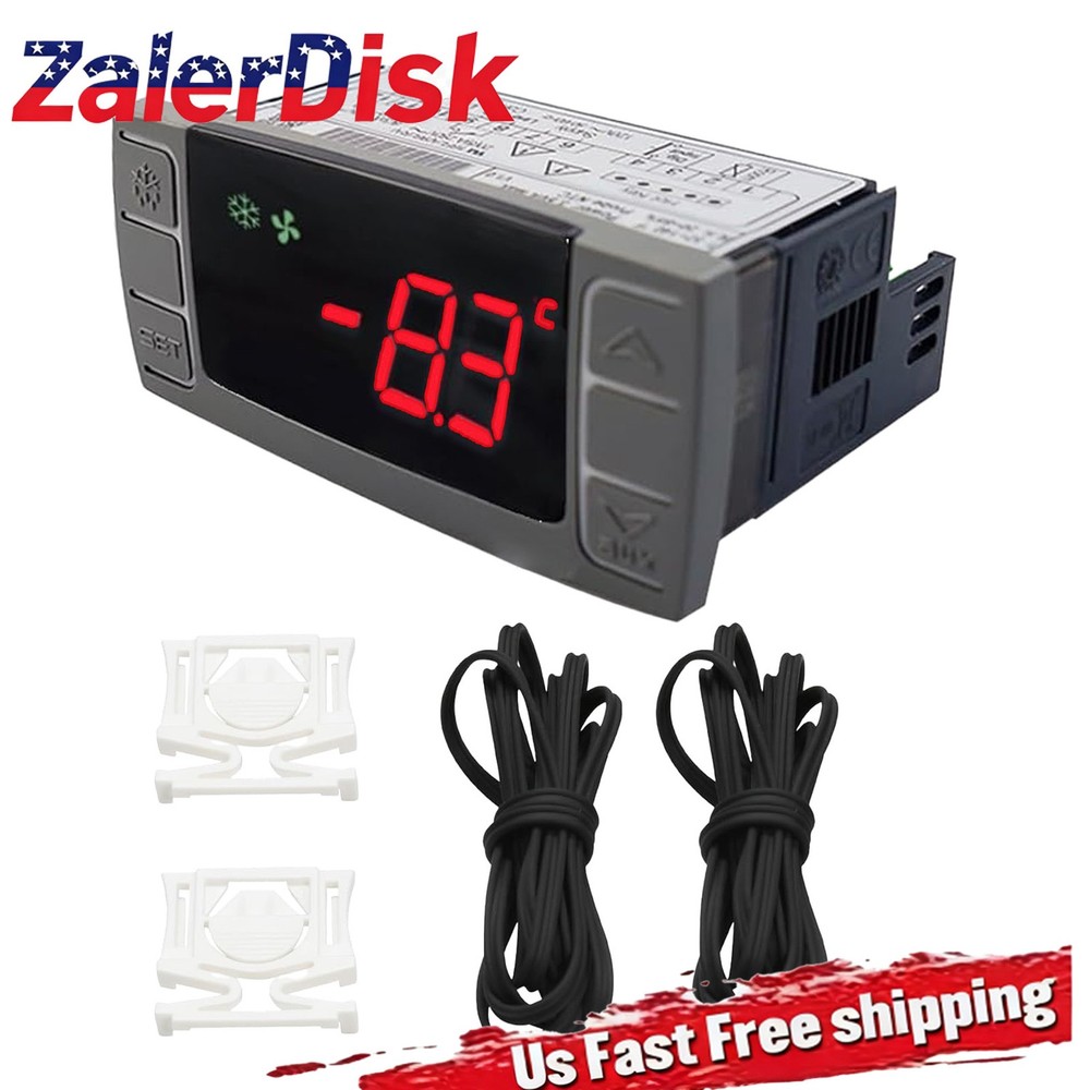 Temperature Controller for Dixell with Sensor Probe XR03CX-4N0F1