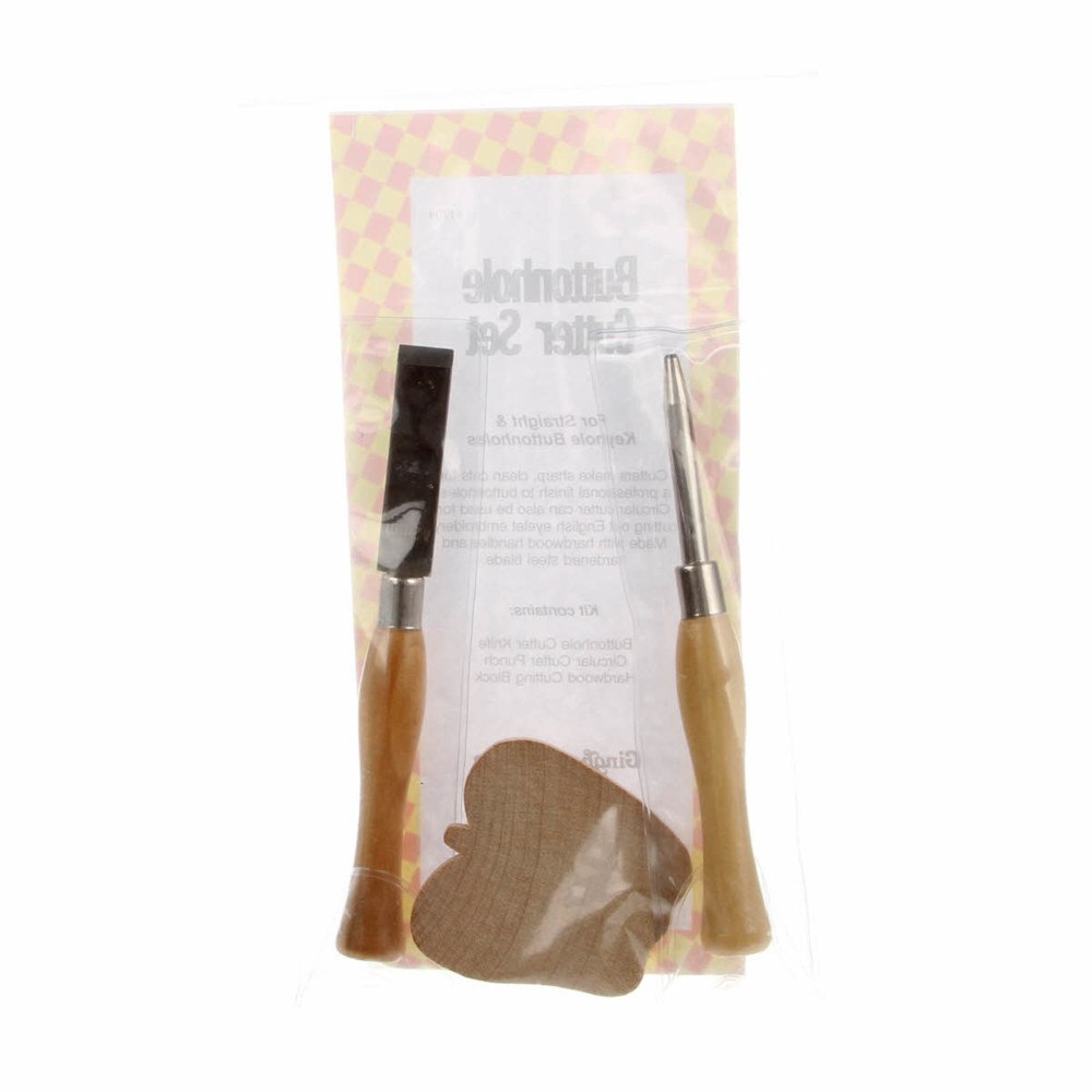 Brewer Two Piece Buttonhole Cutter Set