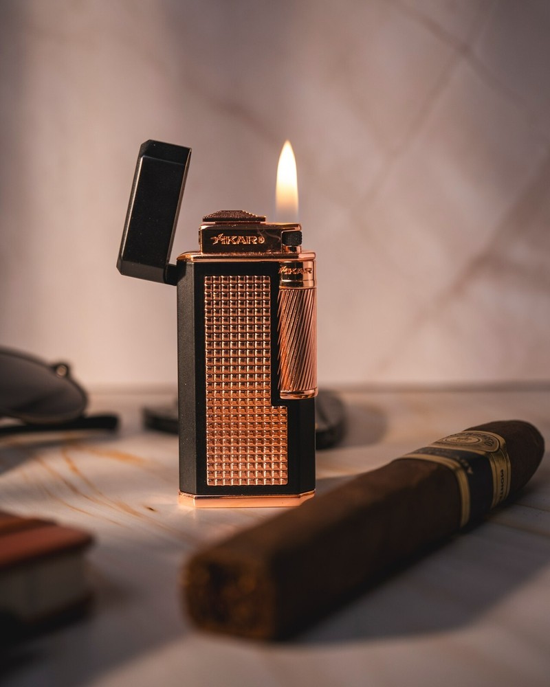 Xikar Ardore Double Soft Flame Lighter Rose Gold