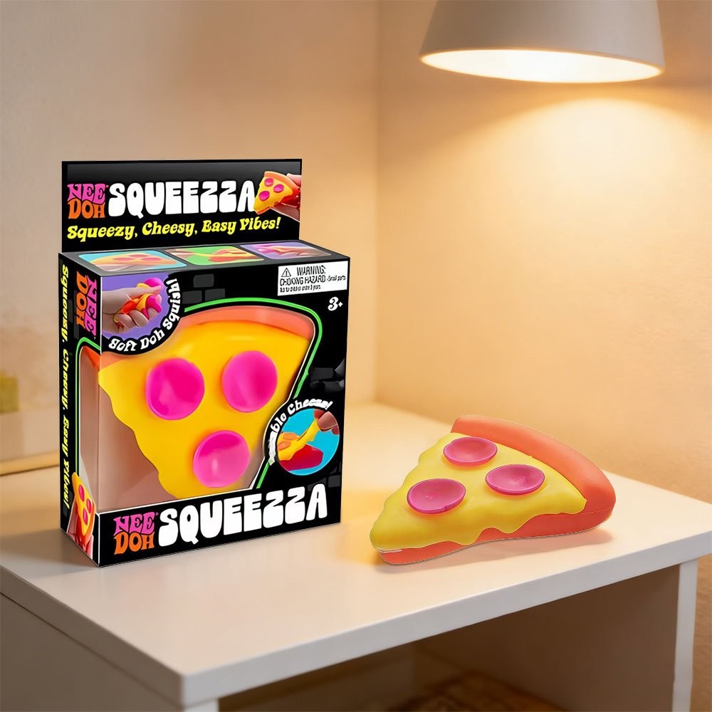 Squeezza Pizza Squishy Toy USA