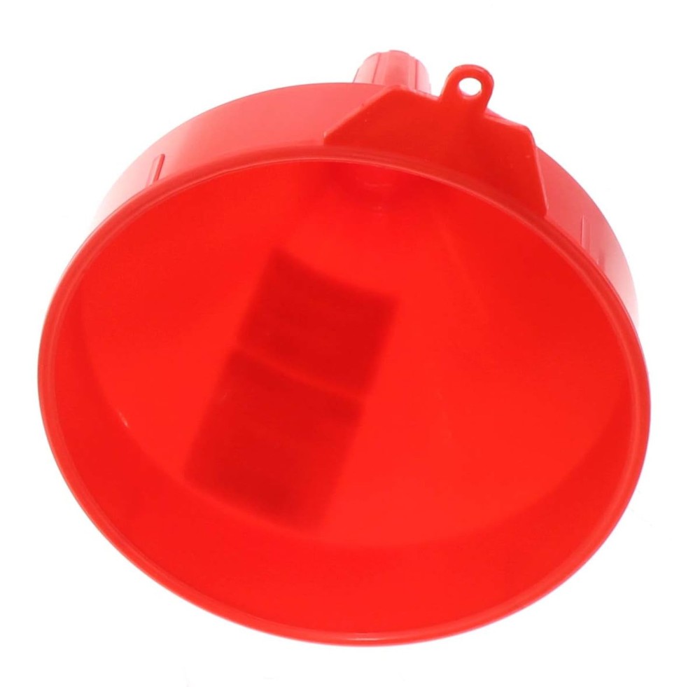 Polyethylene Plastic Funnel w Screen - 2 Quart LubriMatic 75-070