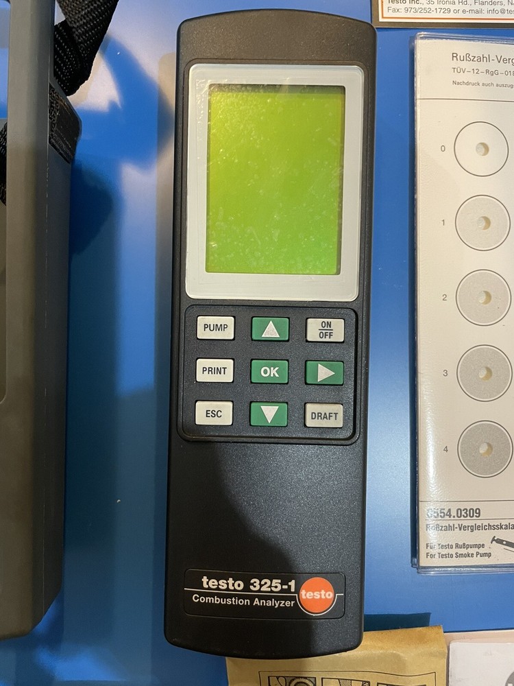 Testo 325-1 Combustion Analyzer