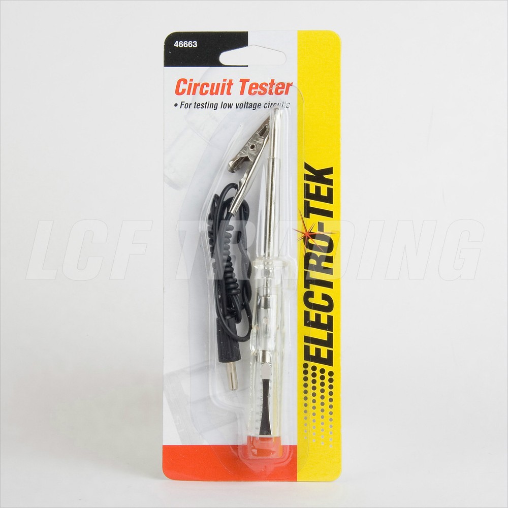 Electro Tek Circuit Tester - For testing low voltage circuits