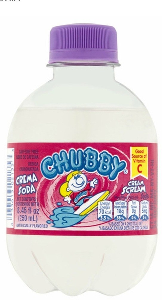 Chubby Soda 6 Different Flavors