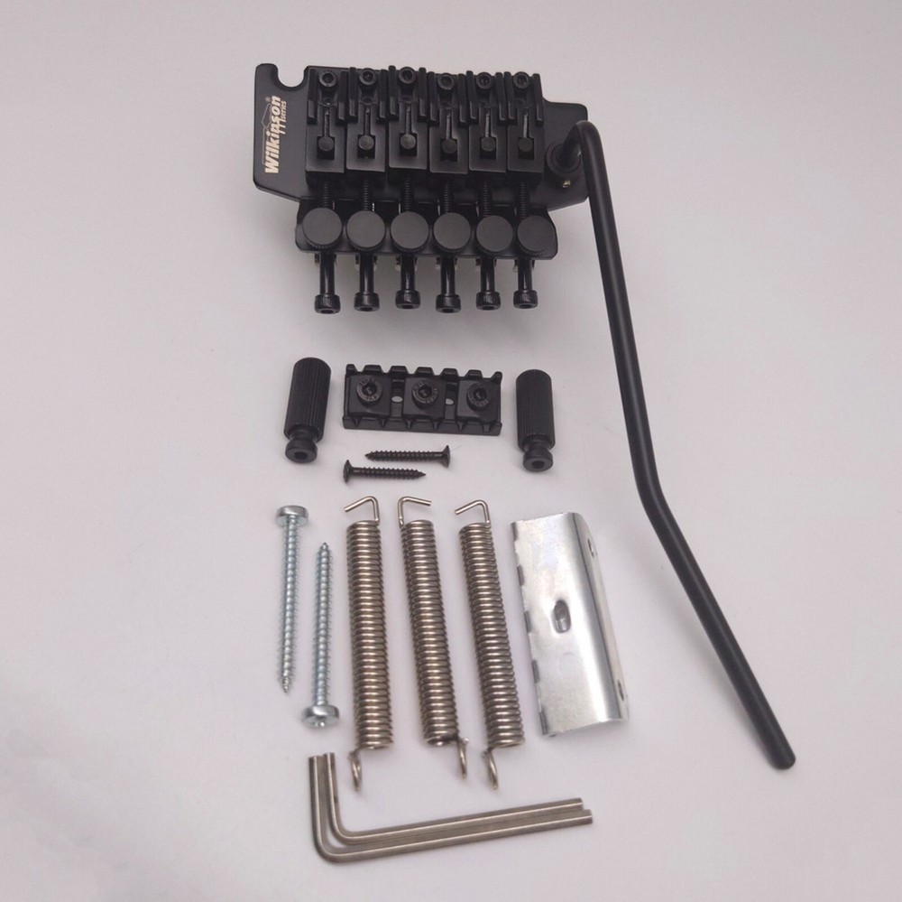 Wilkinson WODL1 Tremolo System Bridge Double Locking for 6 String FR Guitar