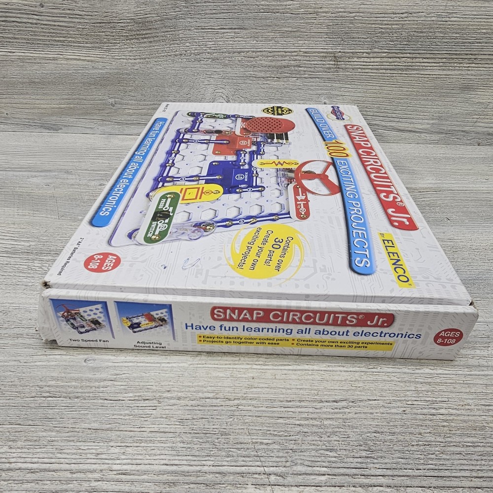Snap Circuit Jr. Snap-Together Electrical Components Not Complete Missing Parts