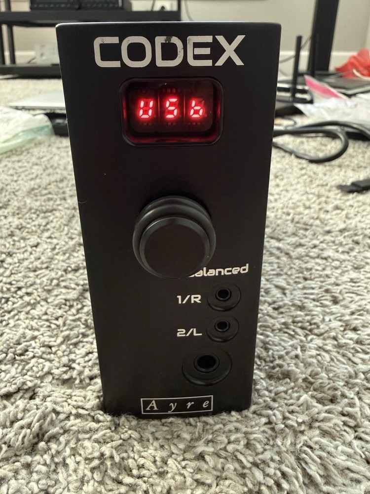 Ayre Codex DAC & Headphone AMP