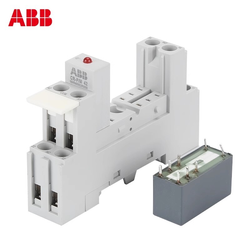ABB intermediate relay CR-P024DC2 small DC24 DC 12vac CR-PSS base.