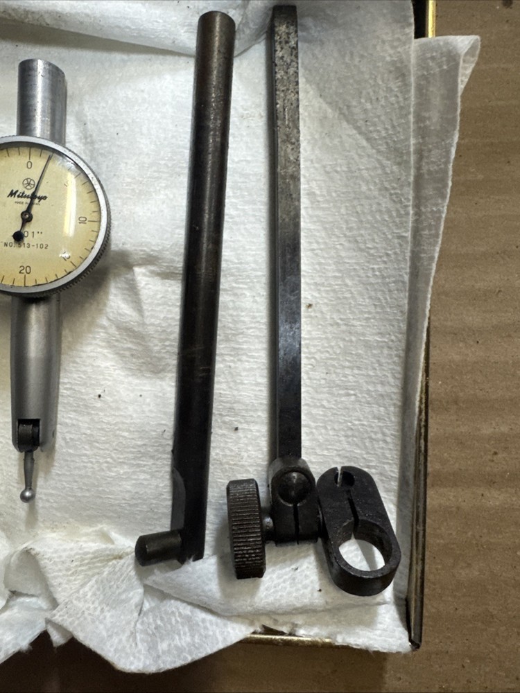 Mitutoyo No.513-102 Dial Test Indicator Workshop Precision Measuring Instrument